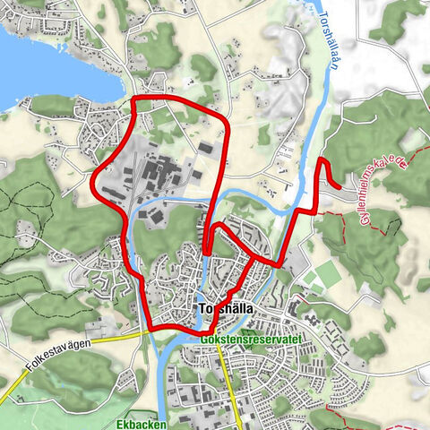 Skeppartorp - Krusgården - Torshälla - Filadelfiakyrkan