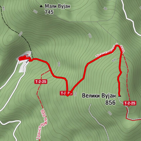 Прислоница - Велики Вујан