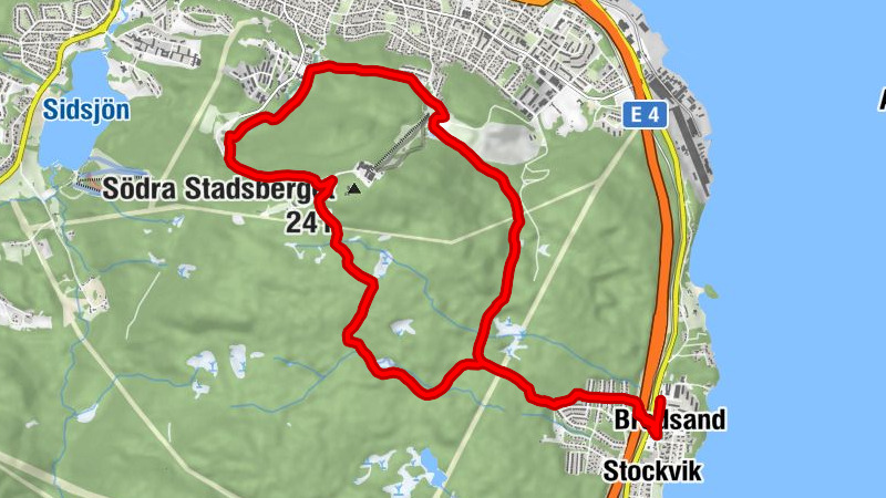 Bredsand - Stockvik - Sundsvall