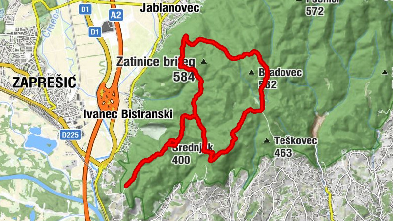 Gradska četvrt Podsused - Vrapče - Srednjak - Kameni Svati - Jaruga
