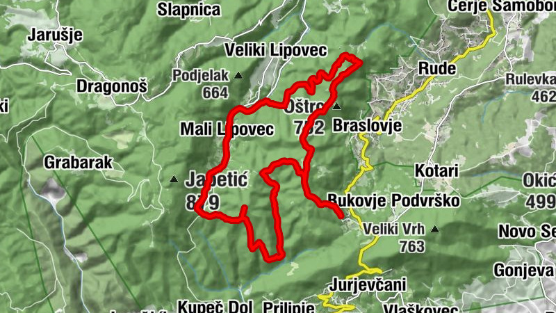 Šoićeva kuća - Stražnik - Rancerje - Ptičji vrh