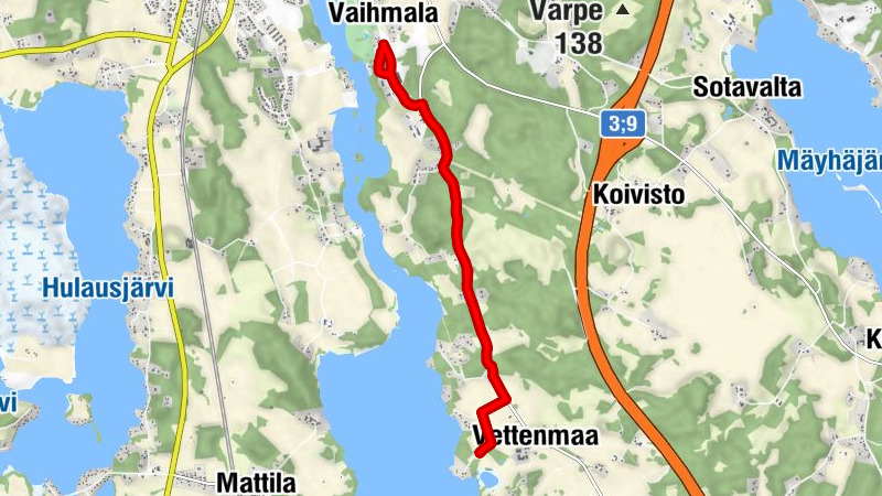 Vaihmala - Vettenmaa