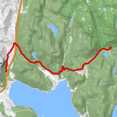 Skuleskogen Entré Syd - Käl - Tant Sofias Berget - Hill side kitchen