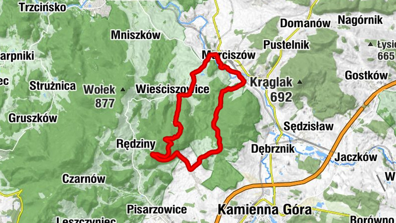 Raszów - Kościół pw. Niepokalanego Poczęcia Najświętszej Maryi Panny - Wieściszowice - Pod Zegarem
