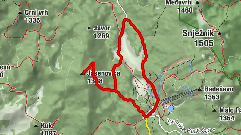 Primorsko-goranska županija - Jasenovica - Veliki dom "Platak"