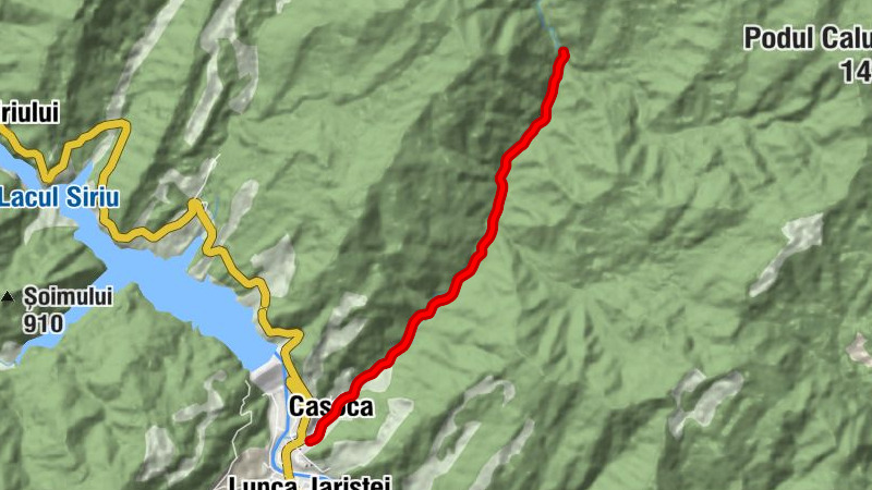 Cașoca - Cascada Cașoca - Cascada Șipotul Mare