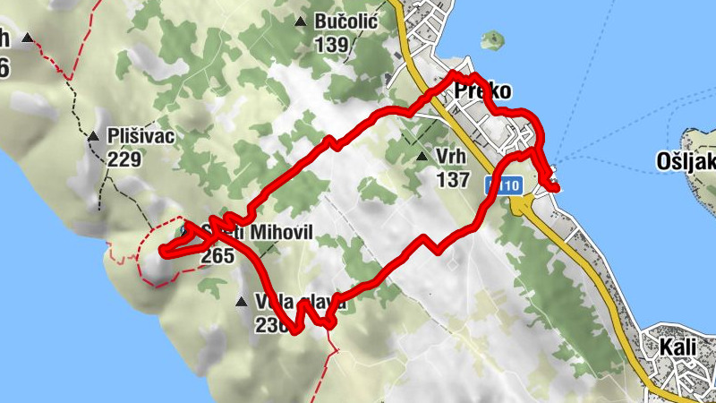 Preko - Sveti Mihovil - Sv. Ivana