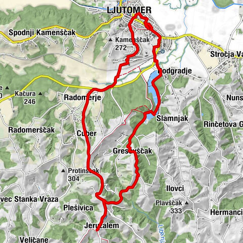 Ljutomer - Novi Ljutomer - Jeruzalem