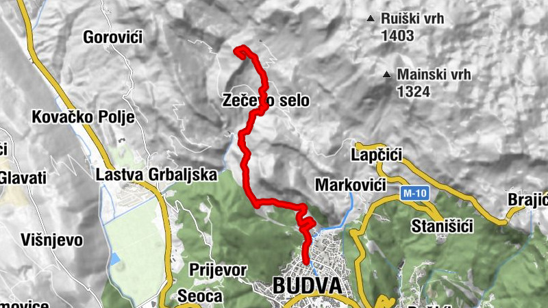 Budva - ReSeT - Podostrog - Sv. Neđelja