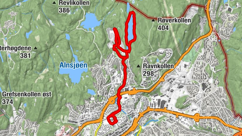 Nordtvet - Nedre Ammerud - Nedre Grorud - Burulla