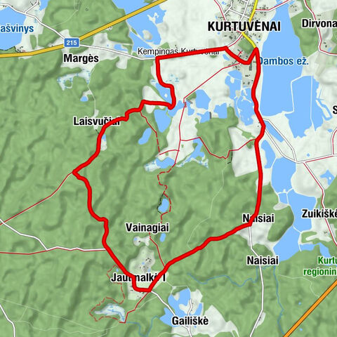 Naisiai - Kurtuvėnai - Laisvučiai - Jautmalkė I