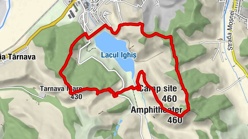 Mediaș - Camp site - Amphitheater - Tarnava Mare