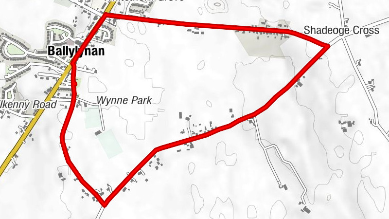 Ballylynan Community Playground - Shadeoge Cross - Ballylynan