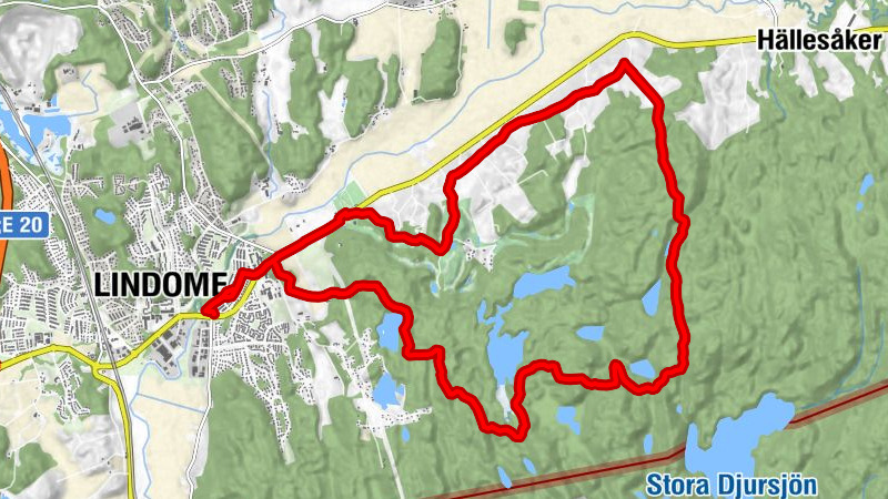 Lindome - Hörnet - Hassungared + Högaliden - Kättered