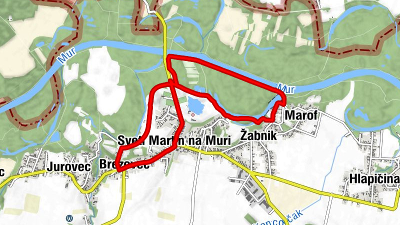 Marof - Brezovec - Sveti Martin na Muri - crkva svetog Martina biskupa