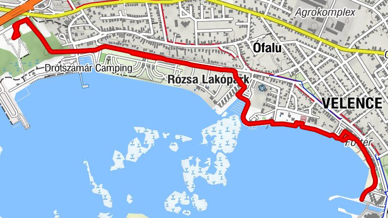 Velence - Rózsa Lakópark - Sakáltanya falatozó és pizzéria