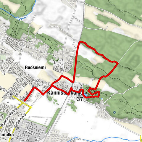 Pori - Alikylä - Kannistonkallio - Suokalliot