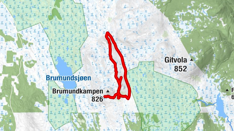 Hamar - Brumundsætra - Brumund Sæter