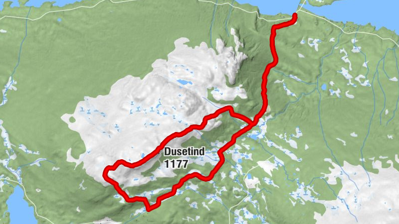 Nore og Uvdal - Dusetind - Dusehesten