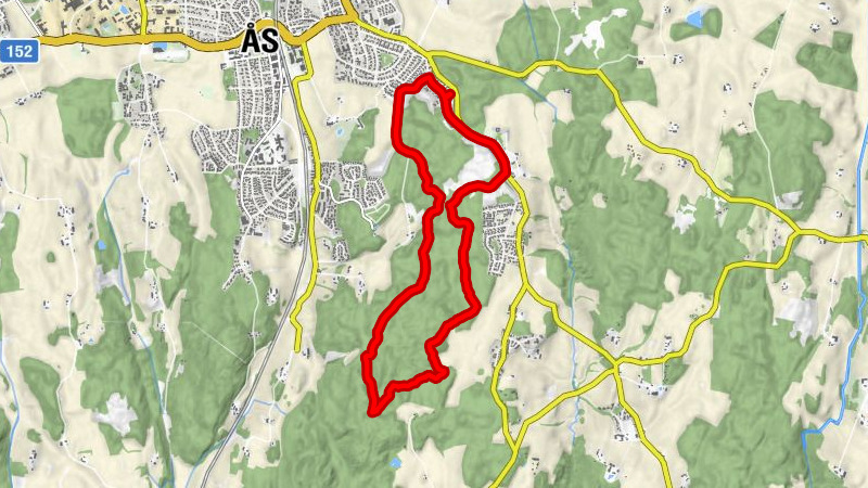 Kjetilsrud - Ås - Bjørnebekkvadet