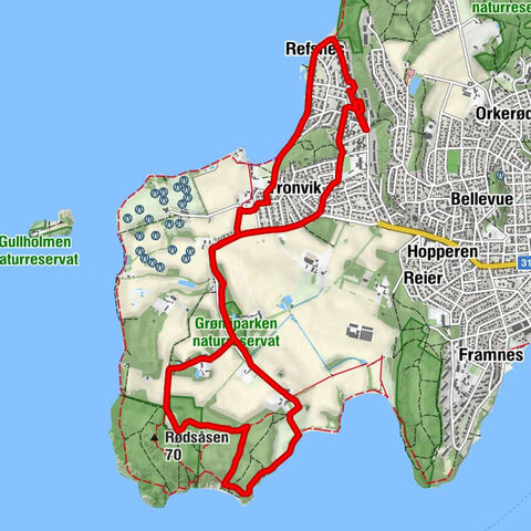 Moss - Refsnes - Tronvik