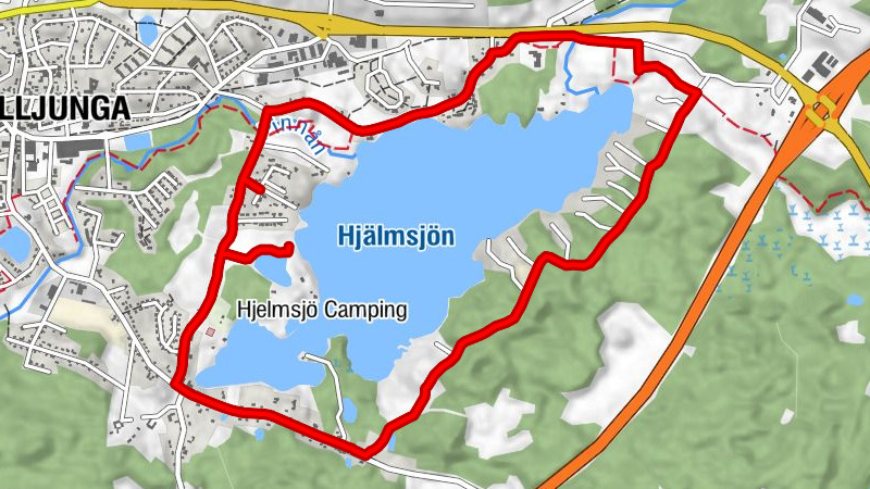 Örkelljunga kommun - Hjälmsjö - Östra Ringarp