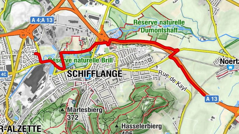 Esch-sur-Alzette - Op Jetzig - Schifflange