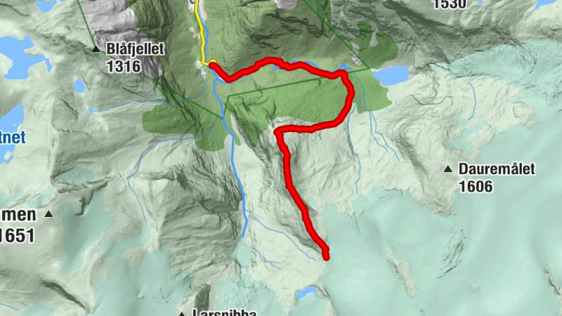 Briksdalen - Briksdalsbre Fjellstove