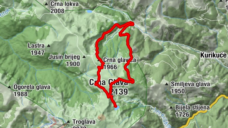 Katun Suvodo - Crna Glava - Crna glavica - Katun Reljina Mountain Retreat