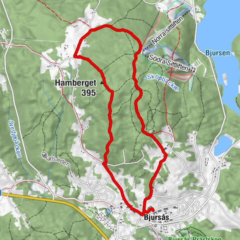 Bjursås - Hamberget - Dössberget - Dössbergets Värdshus