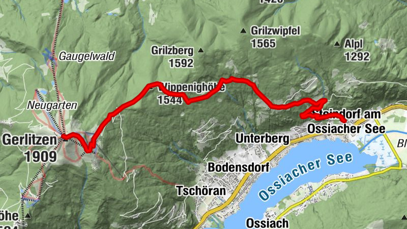 Wanderung auf die Gerlitzen (1.911 m)