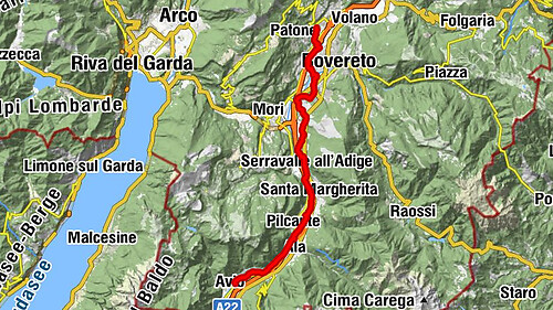 Von Nogaredo (bei Rovereto) nach Avio #LL2ROM_E051