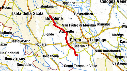 von Bovolone nach Casaleone bei Cerea #LL2ROM_056