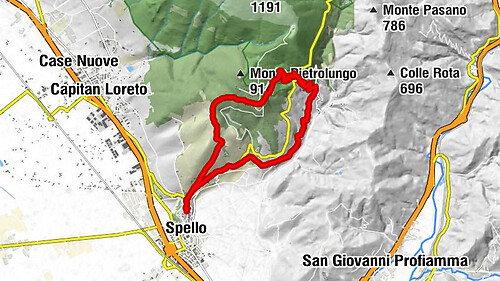 Anello Collepino (Runde Spello-Collepino)