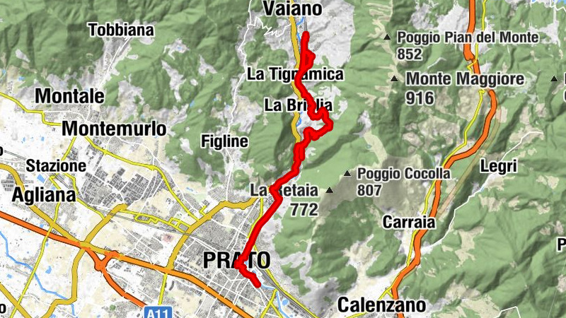 Von Vaiano nach Prato #LL2ROM_E067