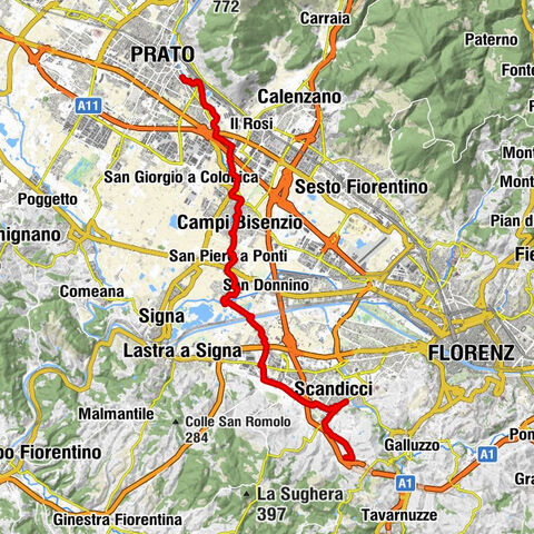 Von Prato nach Scandicci #LL2ROM_E068