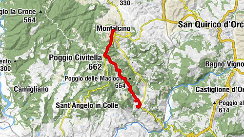 Von Montalcino nach Castelnuovo dell'Abate #LL2ROM_E074