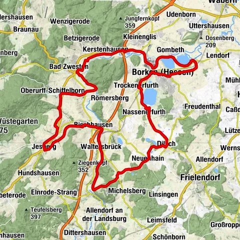 Radlertag-Route
