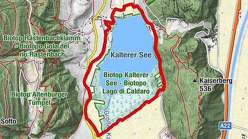 Kälterer See Rundweg