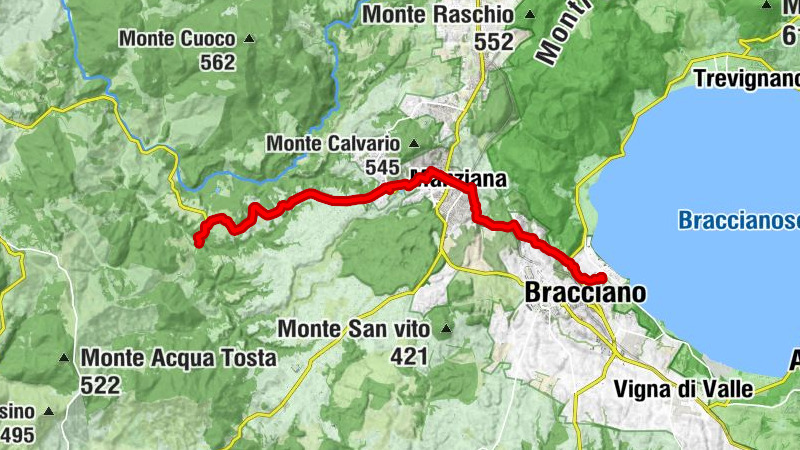 Bagni di Stigliano nach Bracciano #LL2ROM_E085