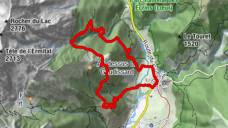 Hike Le Perrier, boucle