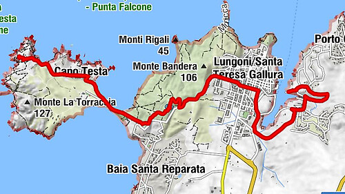 Dalla Torre di Longonsardo all' Antico Faro di Capo Testa