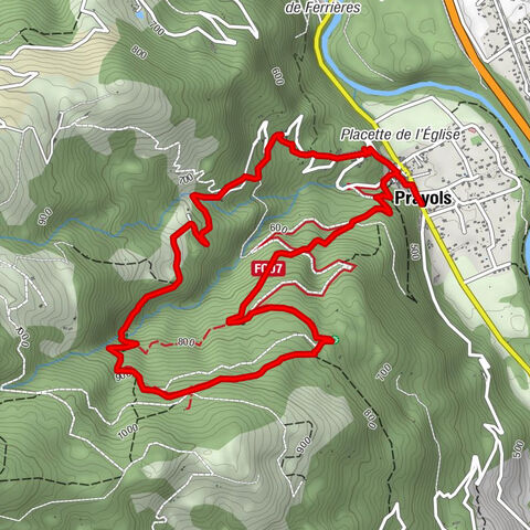 Le chemin des 3 cascades