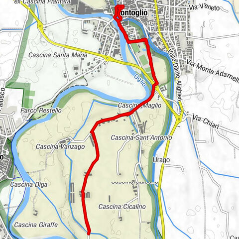 Pista ciclabile dell’Oglio A Pontoglio