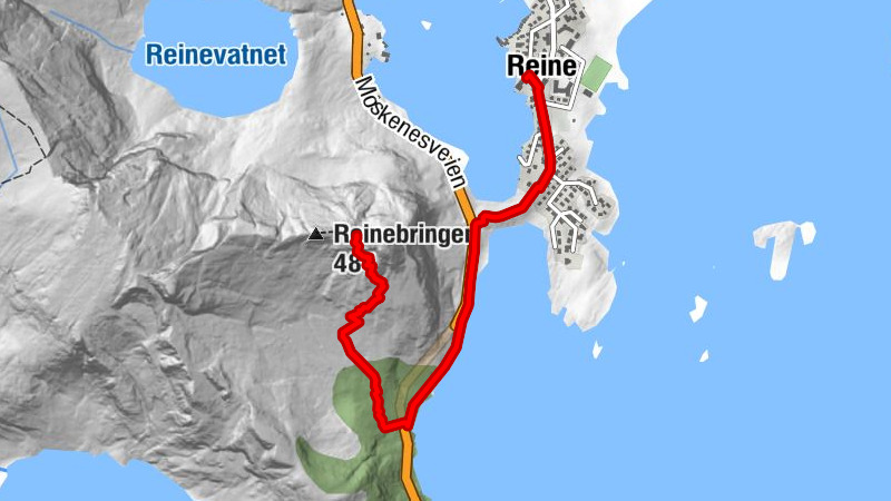 Reinebringen Viewpoint End of Stairs