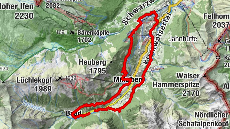 🇦🇹 Tour um Mittelberg