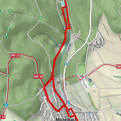 Bachlehrpfad am Michelbach, Aglasterhausen