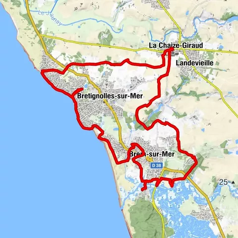 WEINROUTEN "TERROIR DE BREM SUR MER" (RAD)