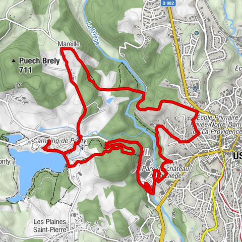Der Teufelsfelsen (MTB-Strecke Nr. 3)