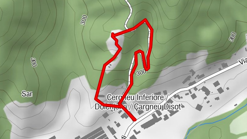 Castrum Cernedum: Die Burg von Cergneu